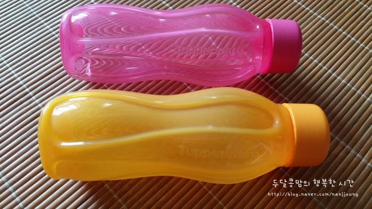 [타파웨어 에코물병] 아이들 나들이 물병, 등산물병으로 너무 예뻐요