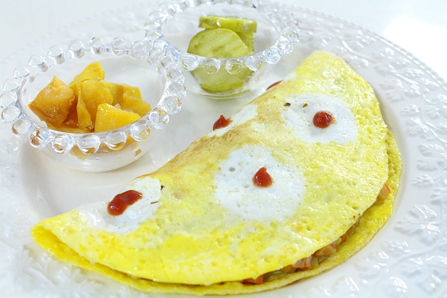 더욱 맛있게 먹는 허니망고카레 오므라이스