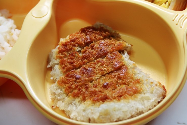 허니망고카레로 만든 달콤하고 부드러운 카레돈까스 ~