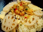 연근밥과조개장