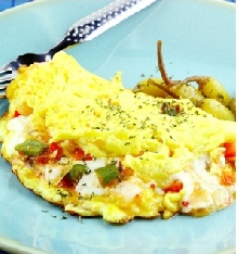 우유 피자 오믈렛