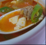 떡갈비 연두부 고추장찌개