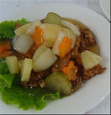 돼지고기 고구마 탕수육