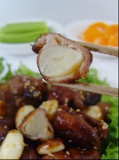 돼지고기 마늘쌈조림