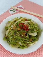 고구마대된장무침